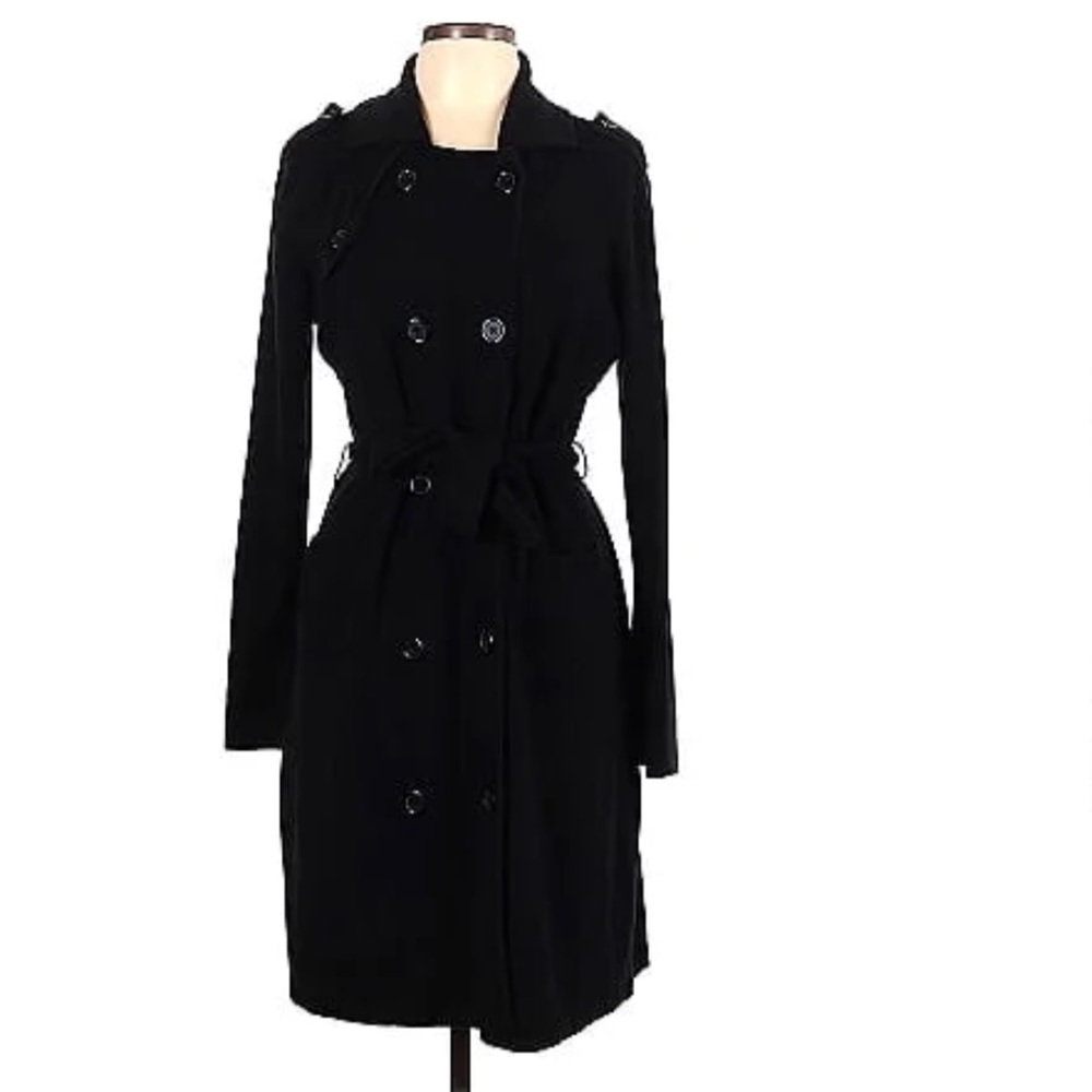 Cabi black trench dress will come back and size